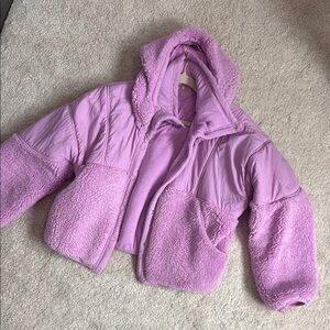 Cozy FREE PEOPLE Pink Jacket